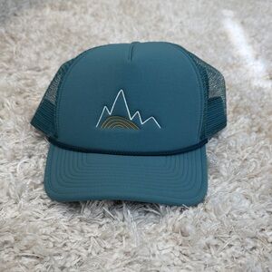 Patagonia Blue Mesh Snapback Hat